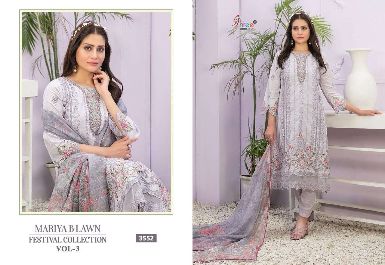 Shree Mariya B Vol 3 Chiffon Dupatta Salwar Suit Wholesale catalog