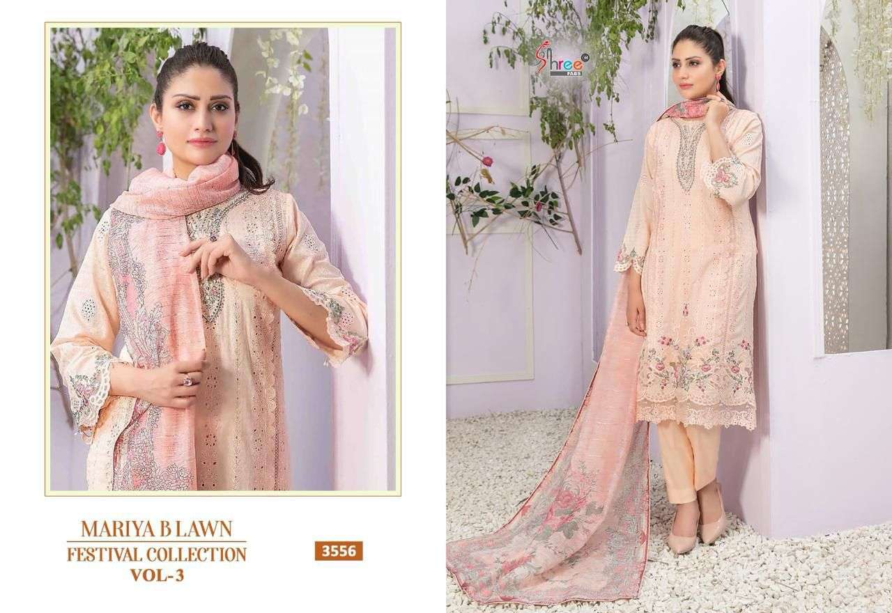 Shree Mariya B Vol 3 Cotton Dupatta Salwar Suit Wholesale catalog