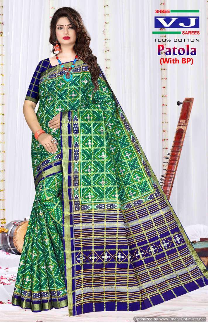 Shree VJ Patola – Cotton Sarees - Wholesale Catalog