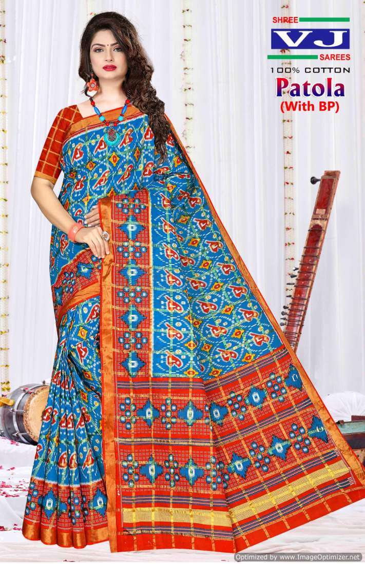 Shree VJ Patola – Cotton Sarees - Wholesale Catalog