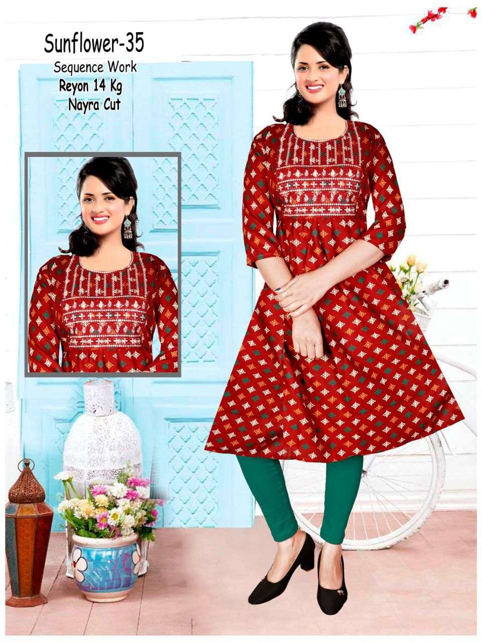 SUNFLOWER Kurti Wholesale catalog