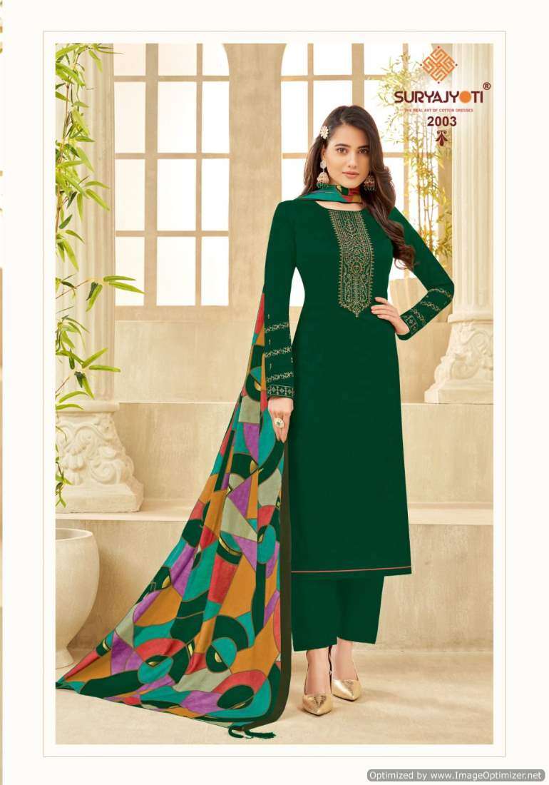 Suryajyoti Pal Vol-2 – Dress Material - Wholesale Catalog