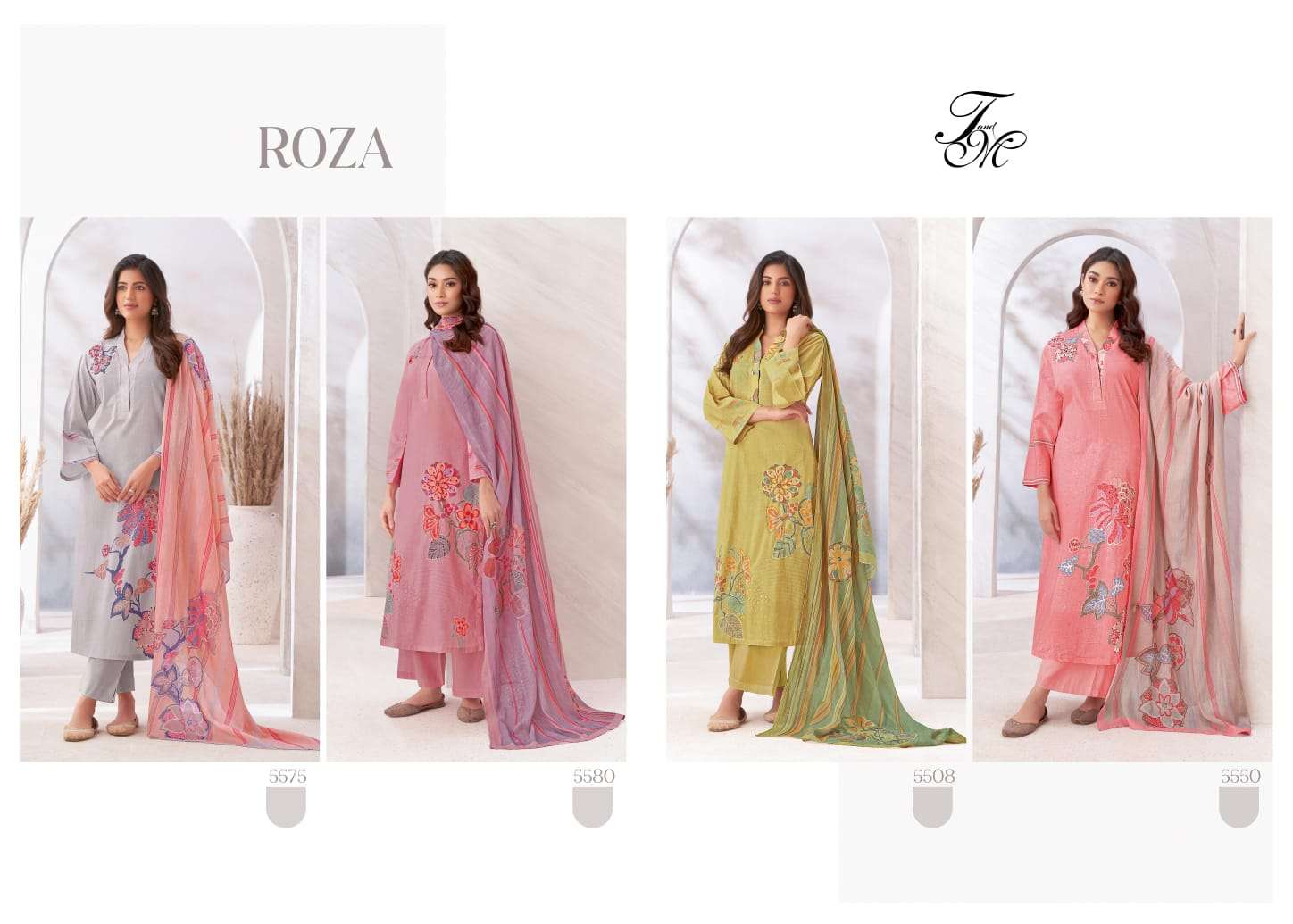 T&M ROZA Salwar Kameez Wholesale catalog