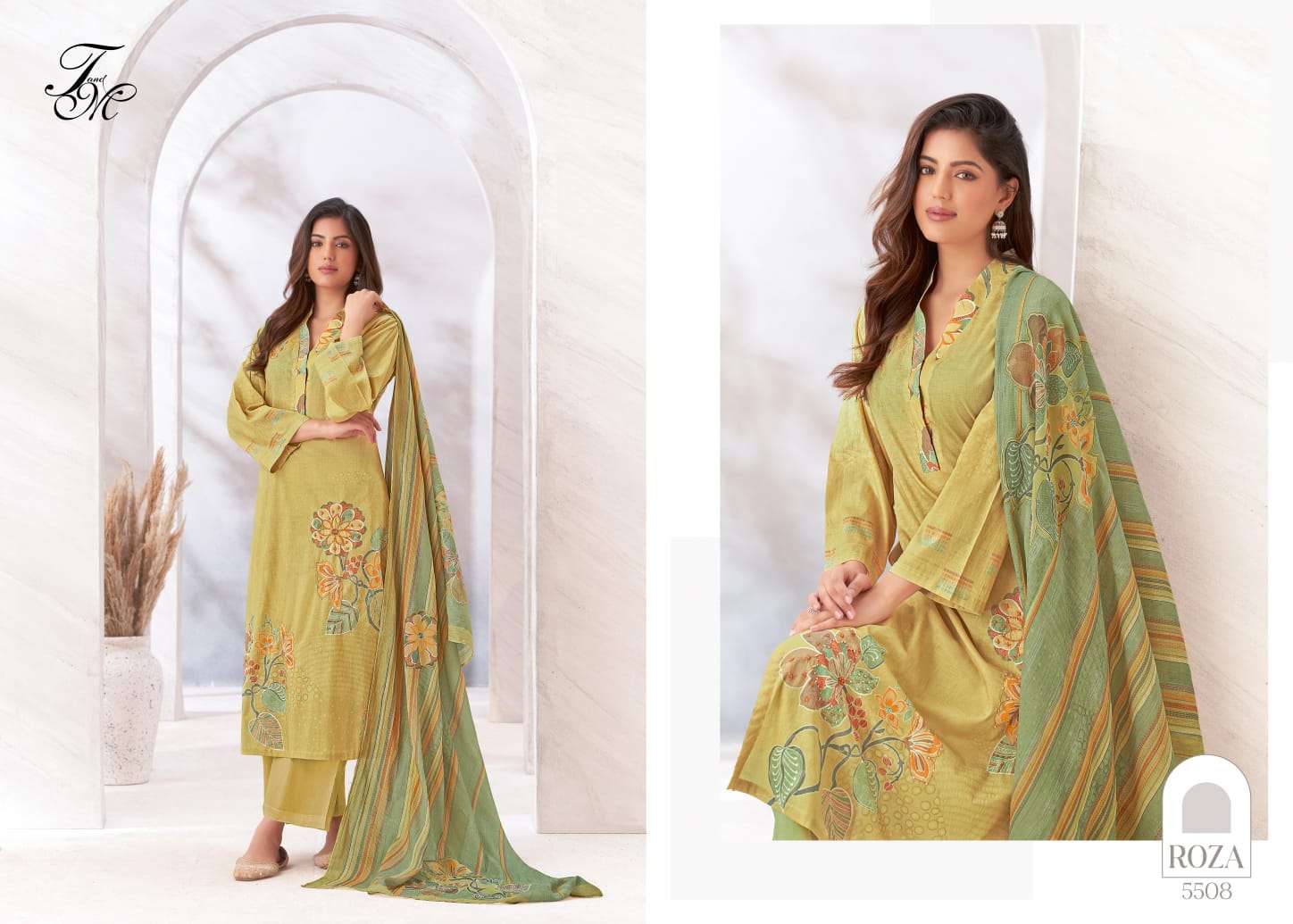 T&M ROZA Salwar Kameez Wholesale catalog