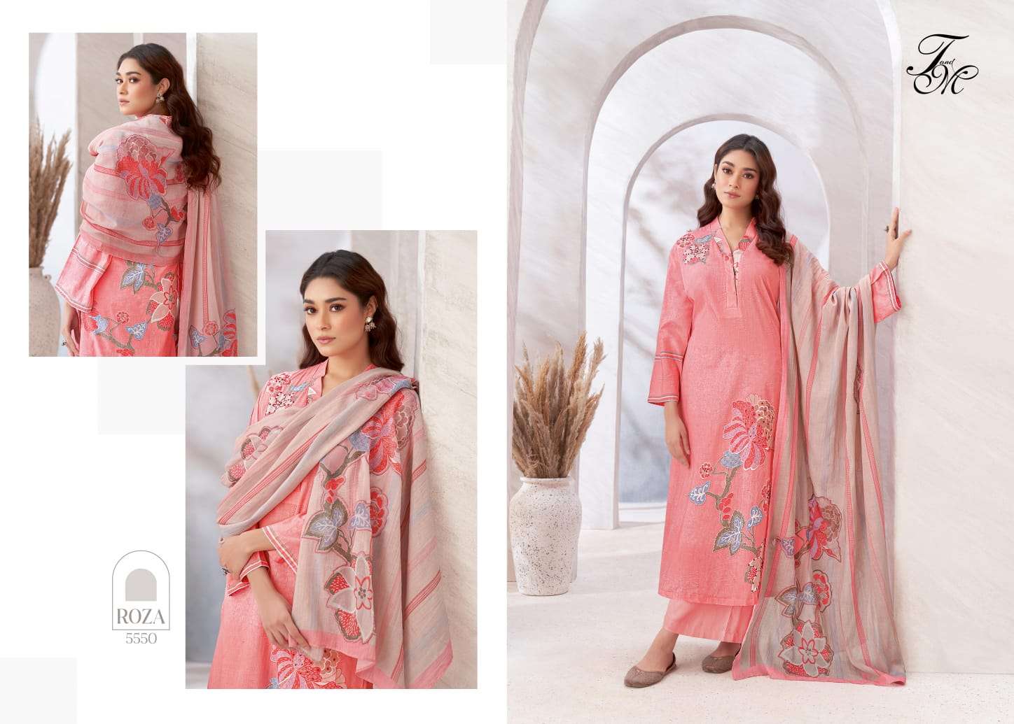 T&M ROZA Salwar Kameez Wholesale catalog