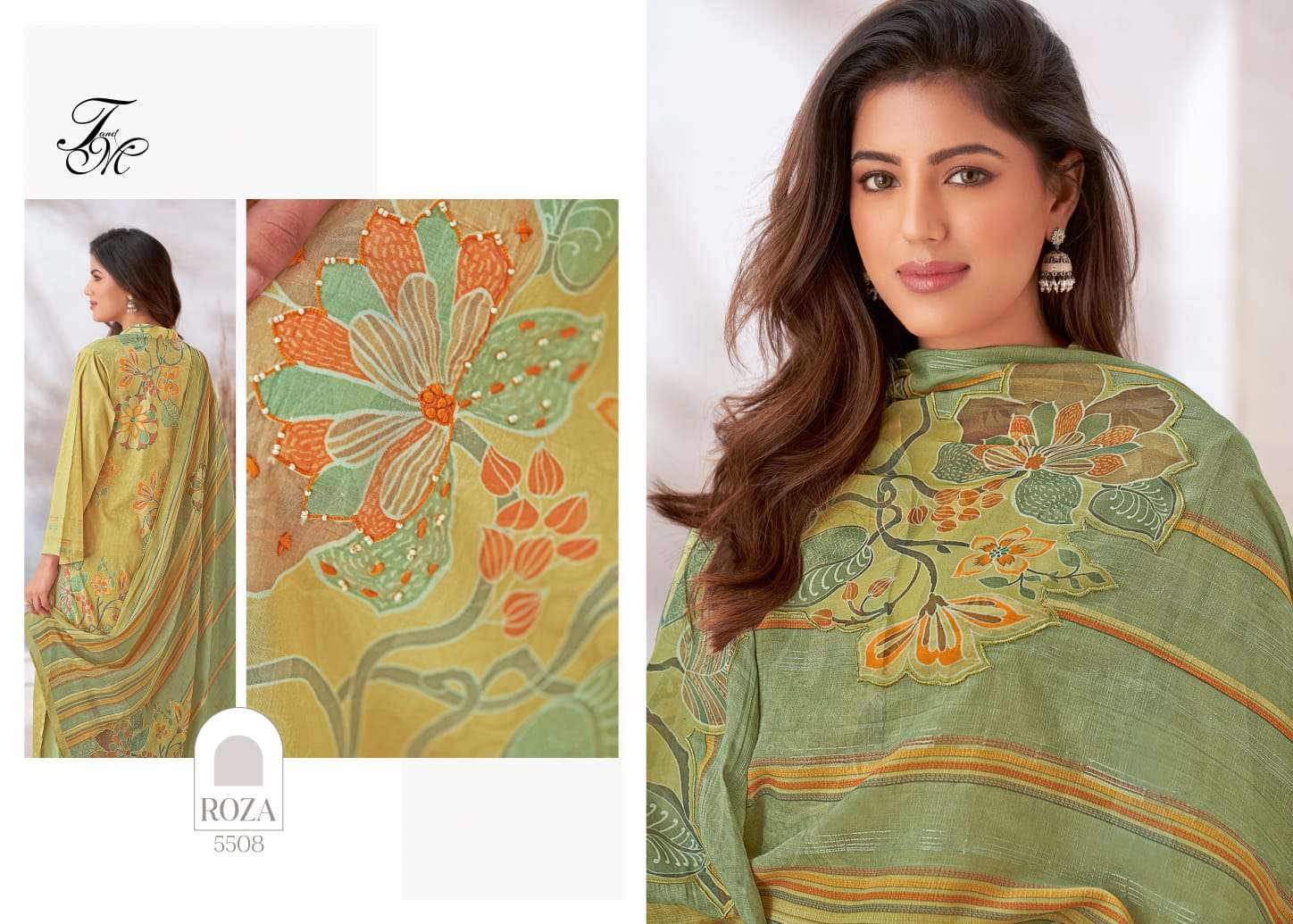 T&M ROZA Salwar Kameez Wholesale catalog