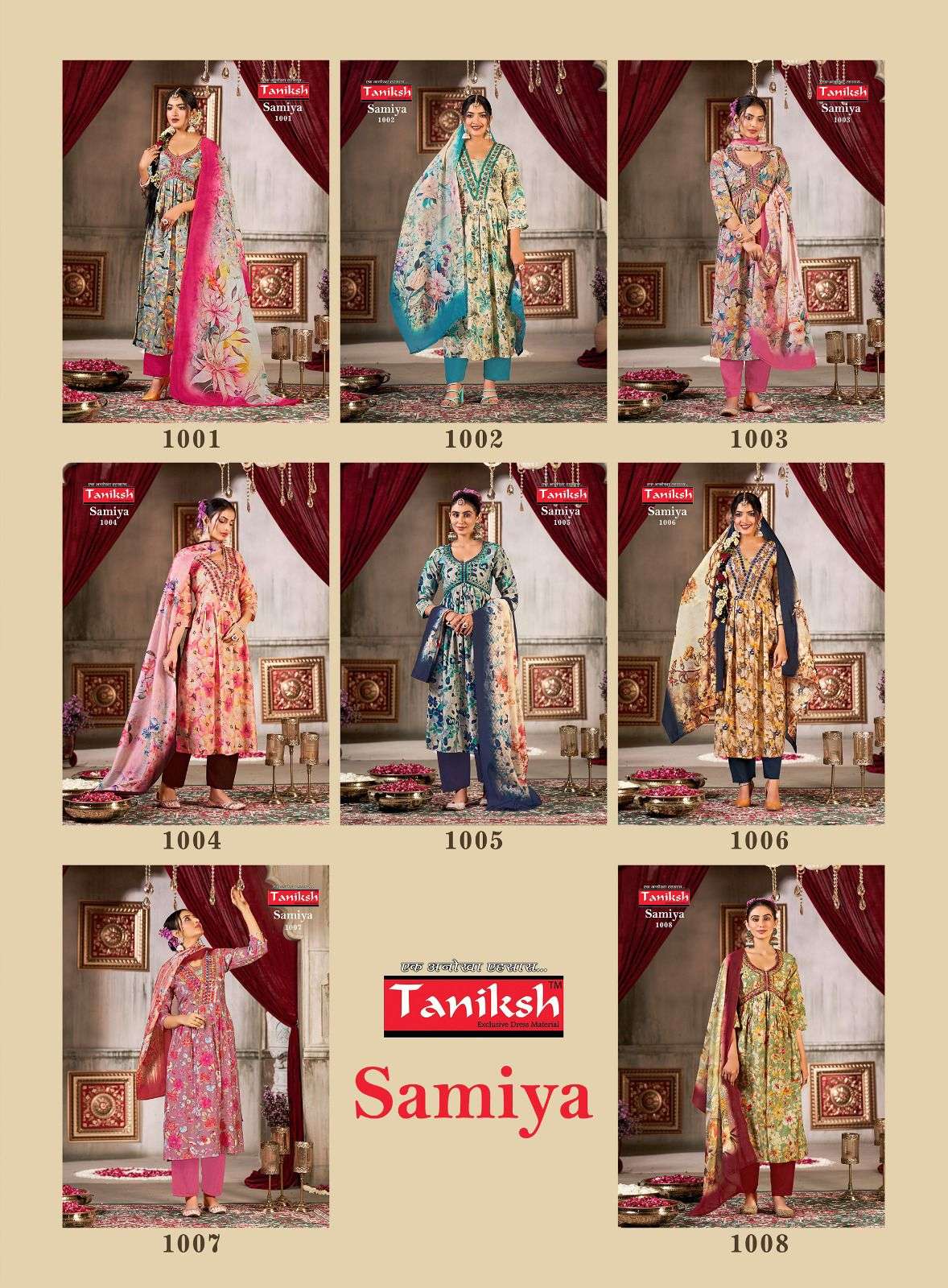 TANIKSH SAMIYA vol -1 Kurti Wholesale catalog