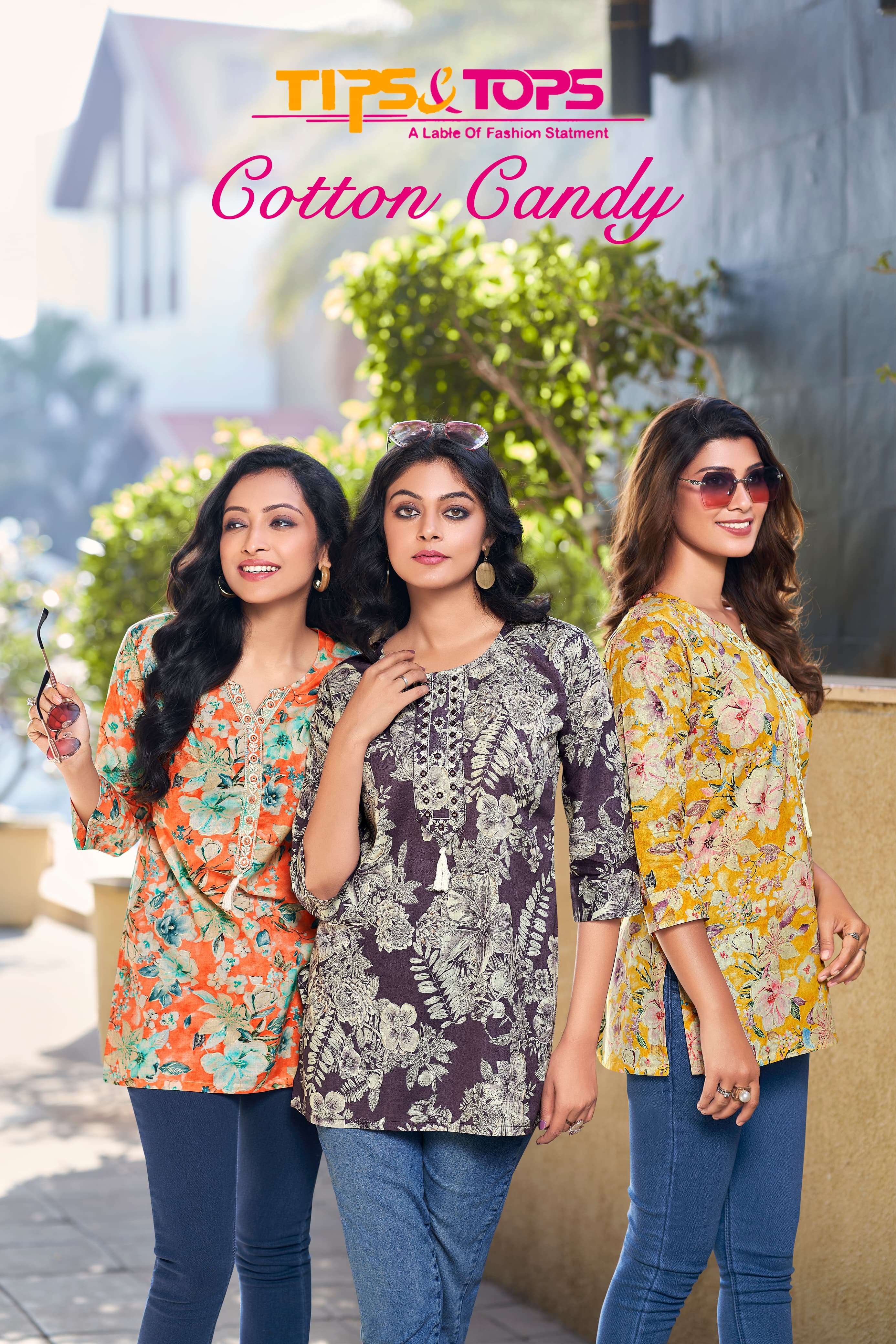 TIPS & TOPS COTTON CANDY Kurti Wholesale catalog