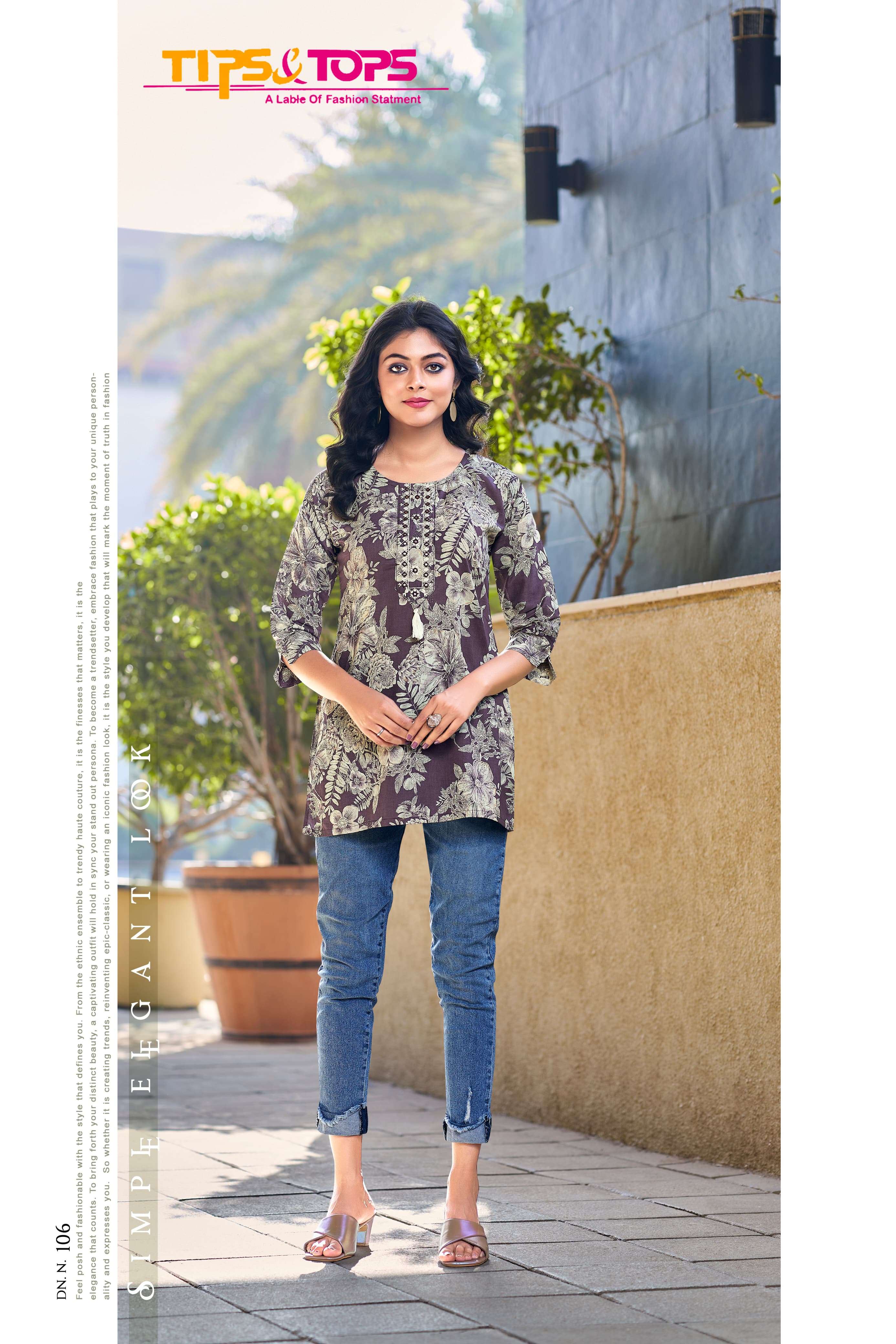 TIPS & TOPS COTTON CANDY Kurti Wholesale catalog