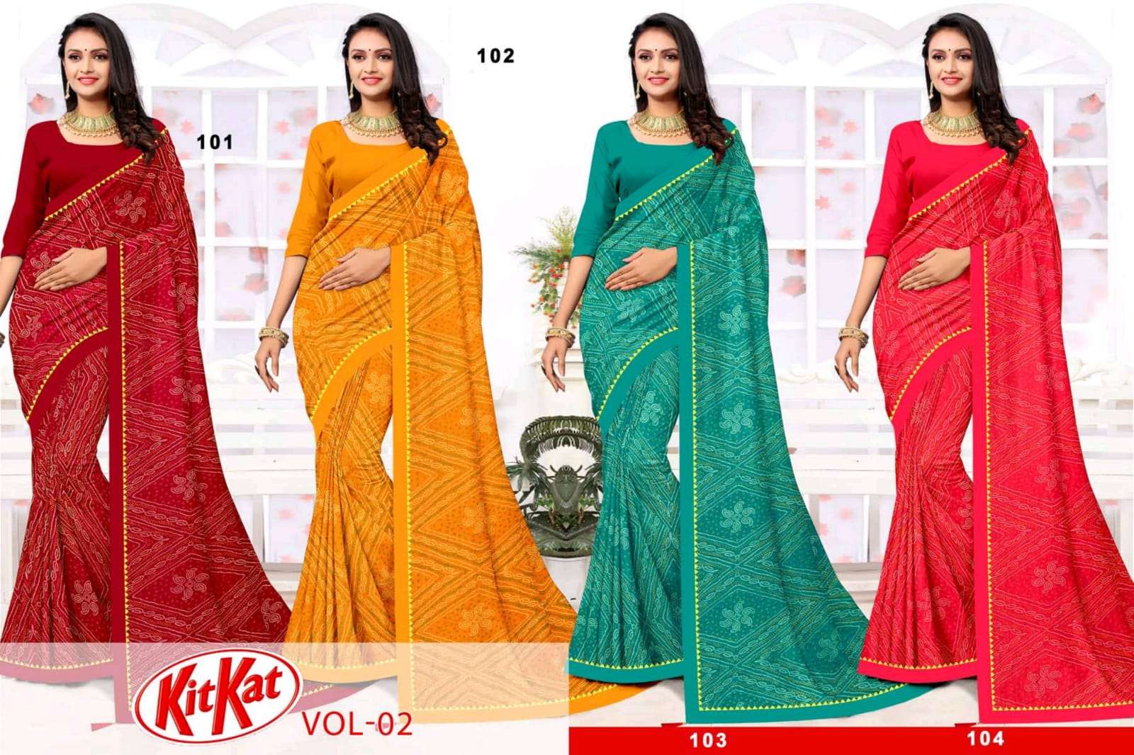 TP KitKat vol-02 Saree Wholesale catalog