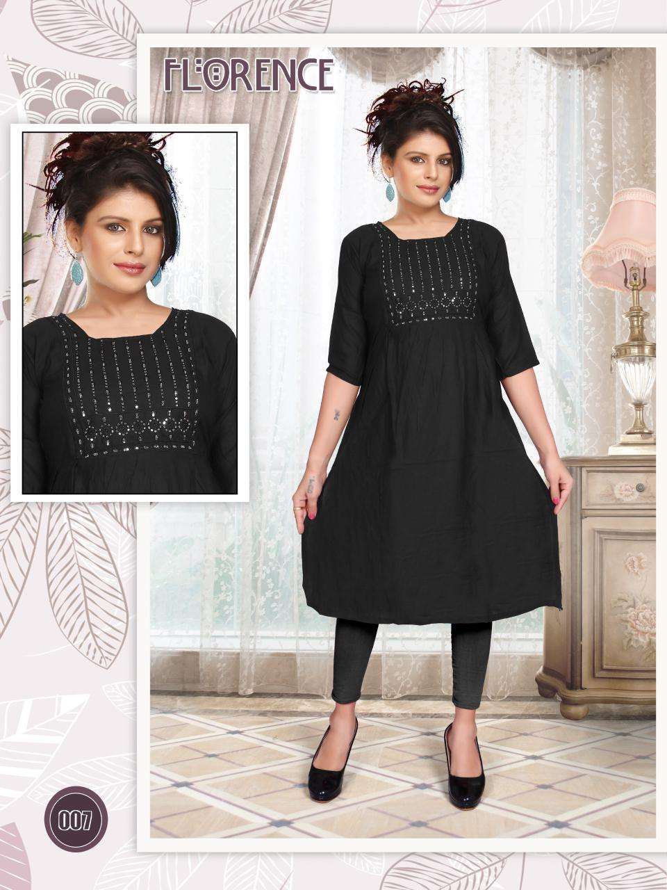 TRENDY FLORENCE Kurti Wholesale catalog