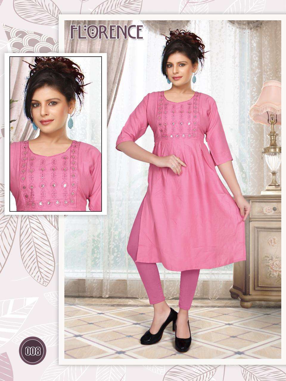 TRENDY FLORENCE Kurti Wholesale catalog