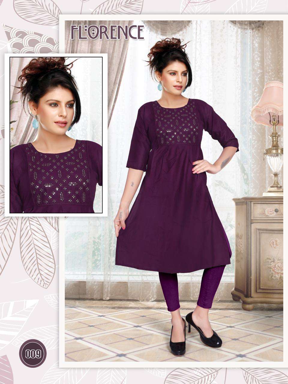 TRENDY FLORENCE Kurti Wholesale catalog