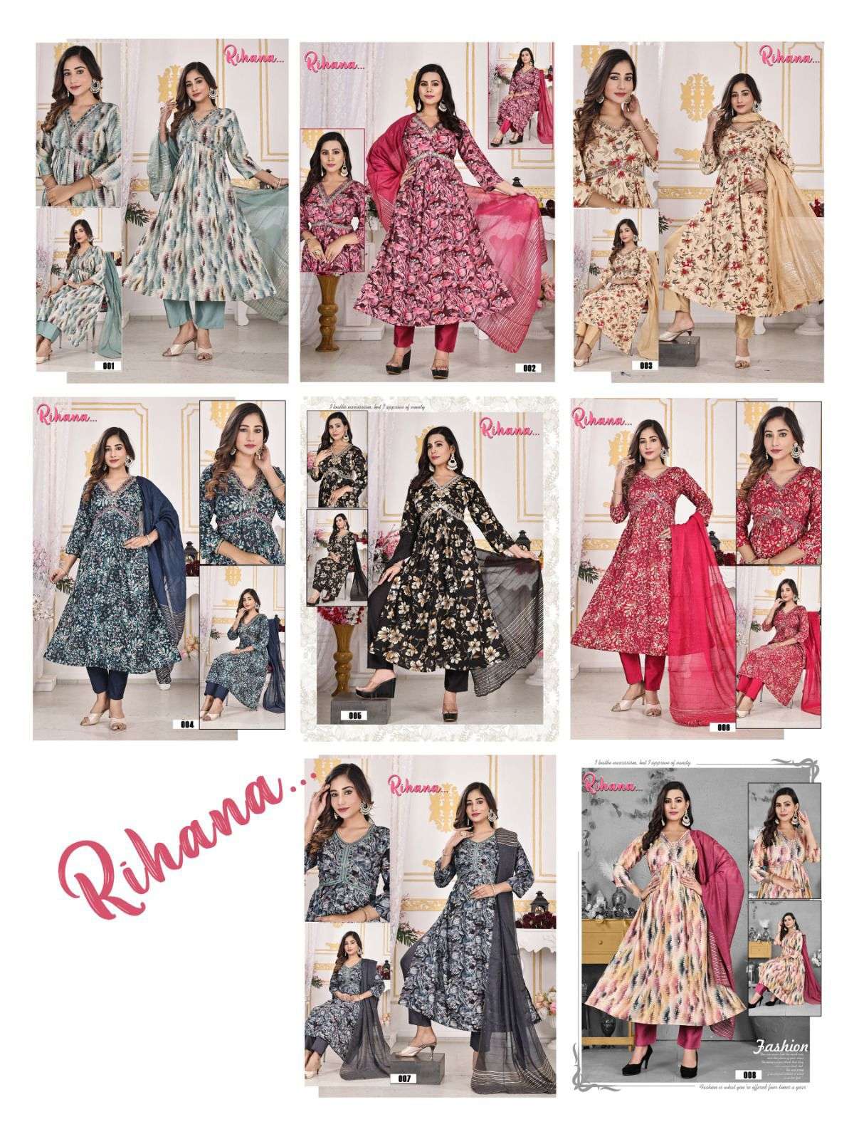 TRENDY RIHANA Kurti Wholesale catalog