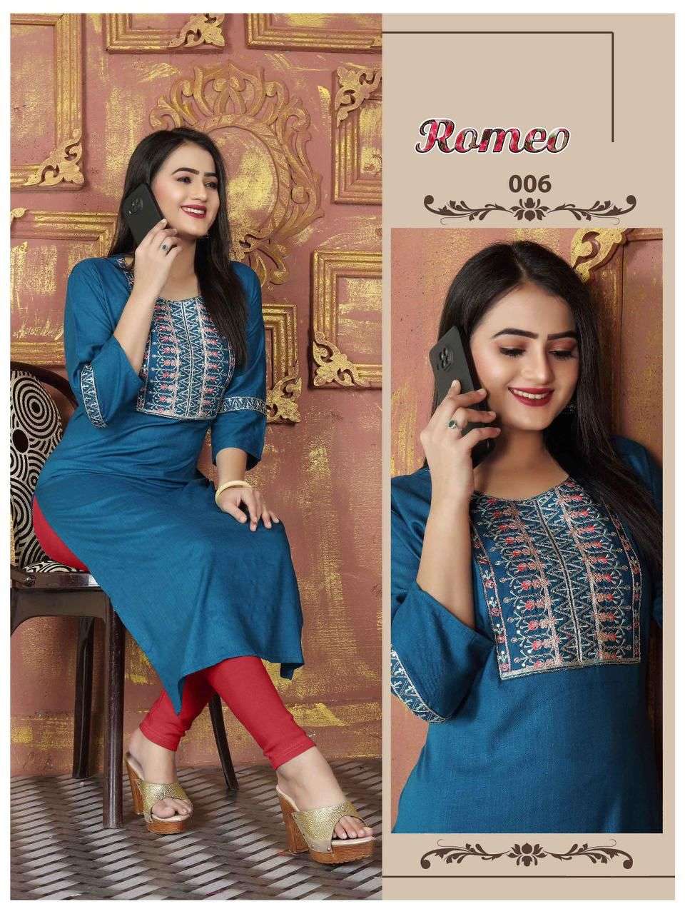 Trendy Romeo Vol.1 Kurti Wholesale catalog