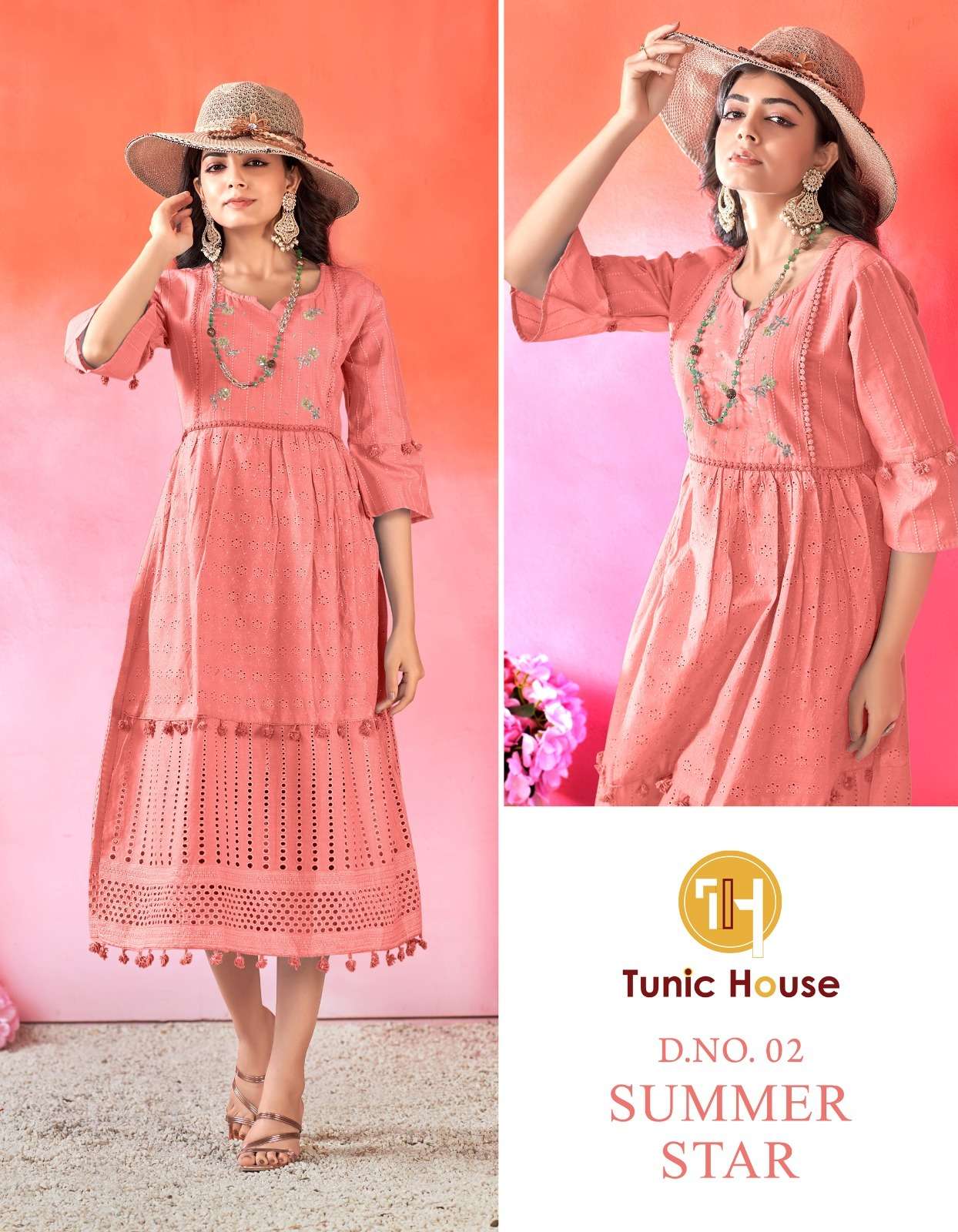 TUNIC HOUSE SUMMER STAR vol -1 Kurti Wholesale catalog