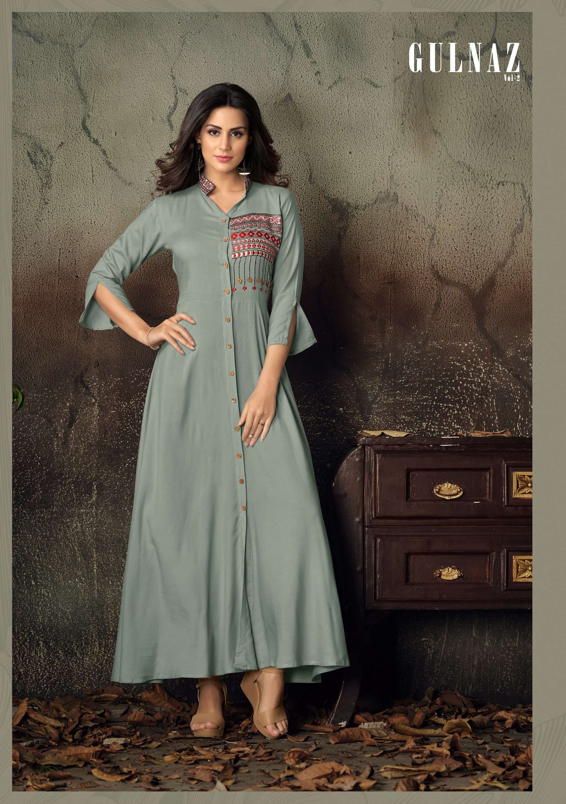 Vardan Designer Gulnaz Vol- 2 Kurti Wholesale catalog