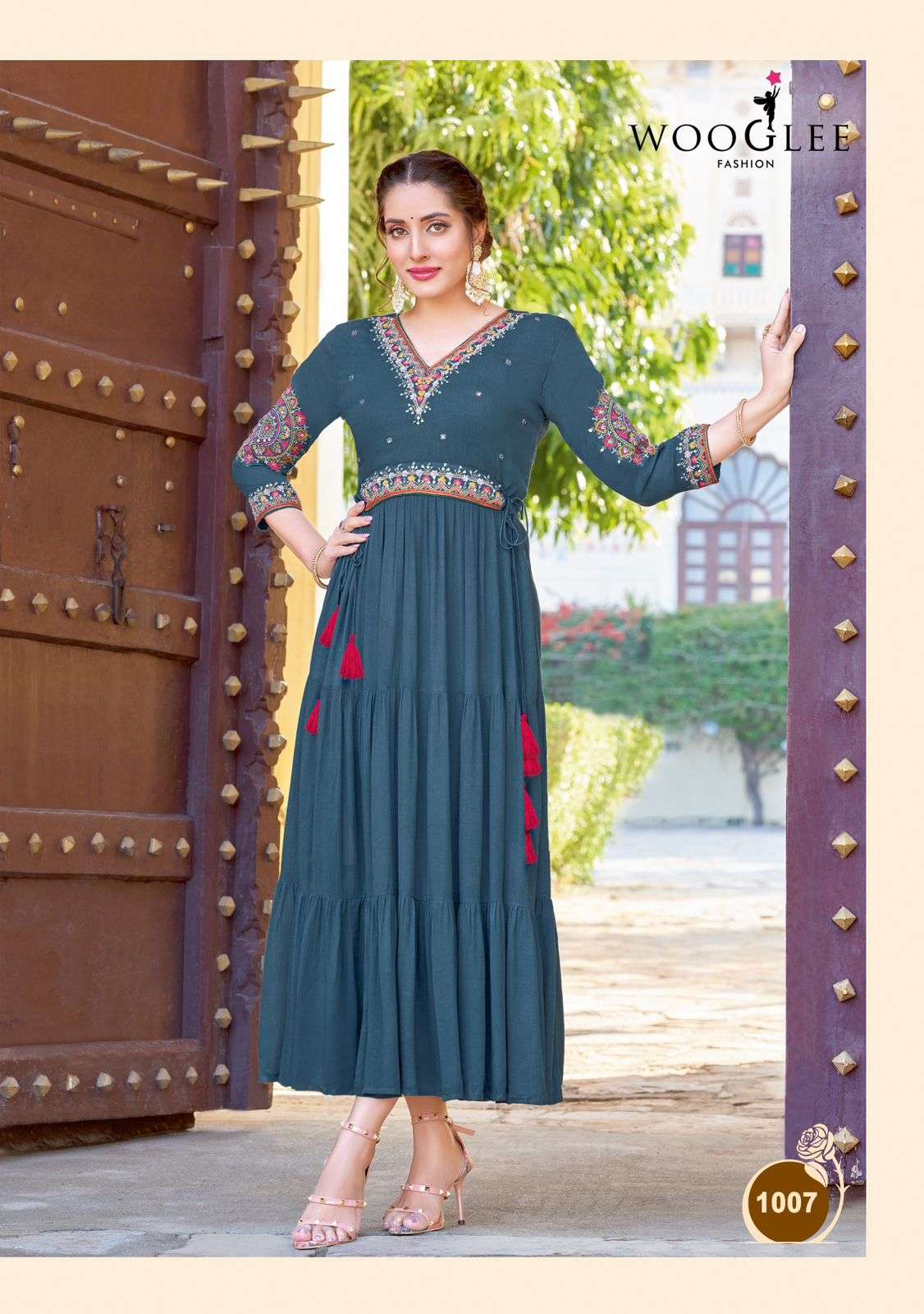 WOOGLEE NIRJA Vol 2 Kurti Wholesale catalog