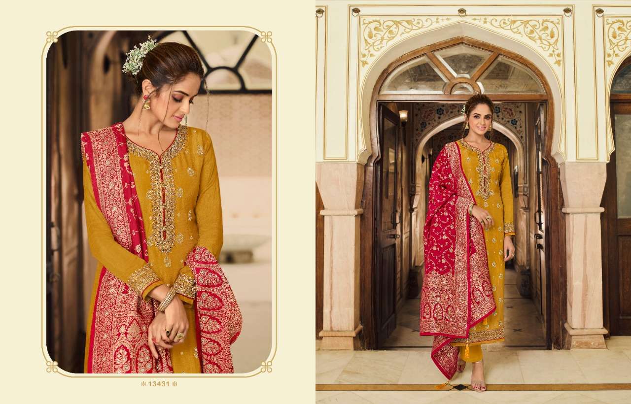 Zisa Kainaat Festival Wear Designer Salwar Suit Wholesale catalog