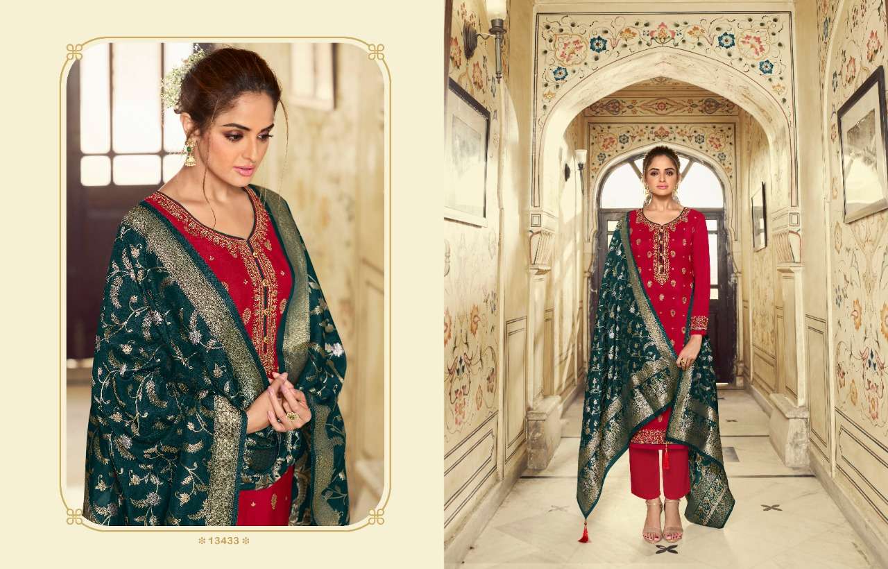 Zisa Kainaat Festival Wear Designer Salwar Suit Wholesale catalog