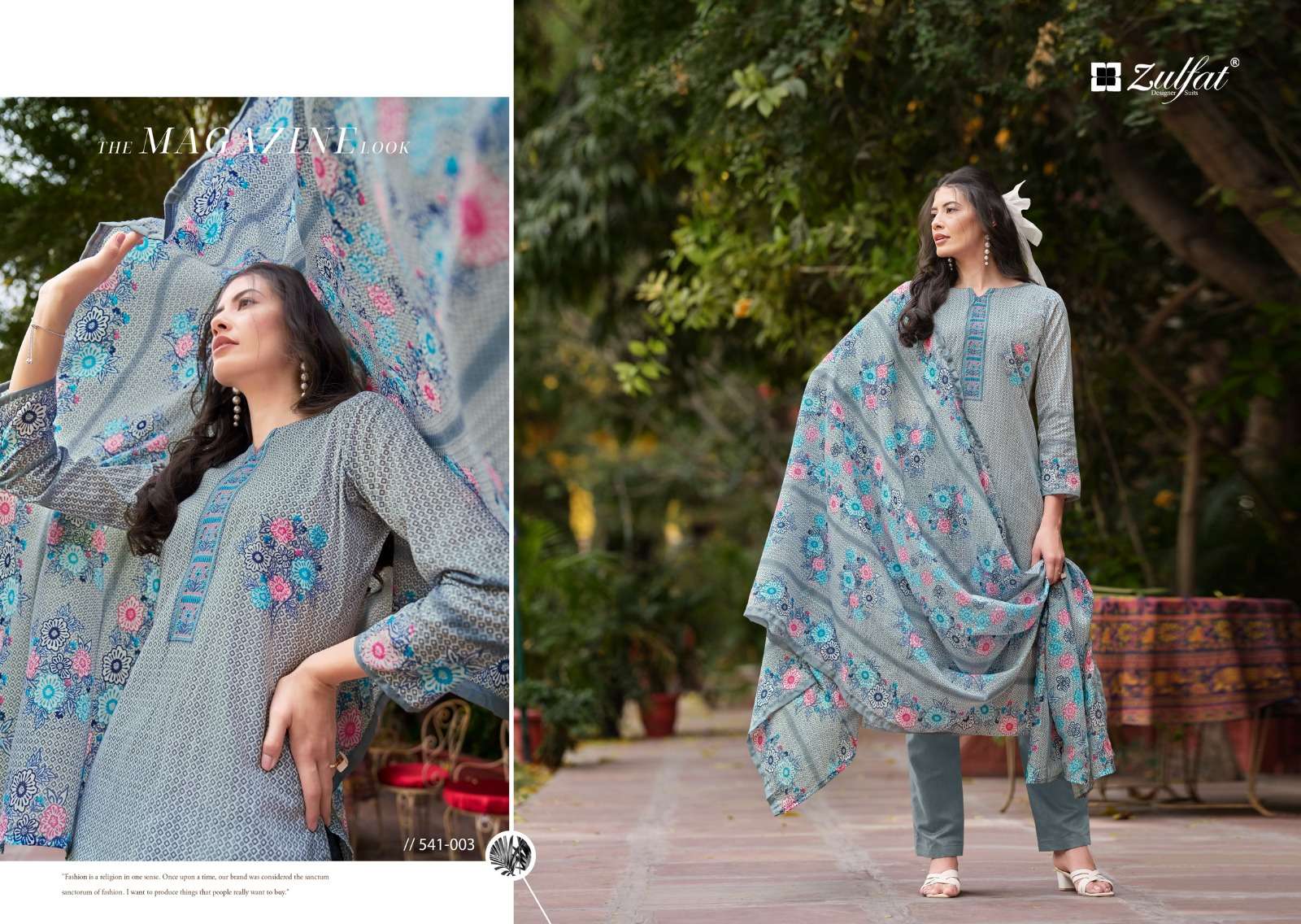 Zulfat MARYAM VOL 3  Dress Materials Wholesale catalog