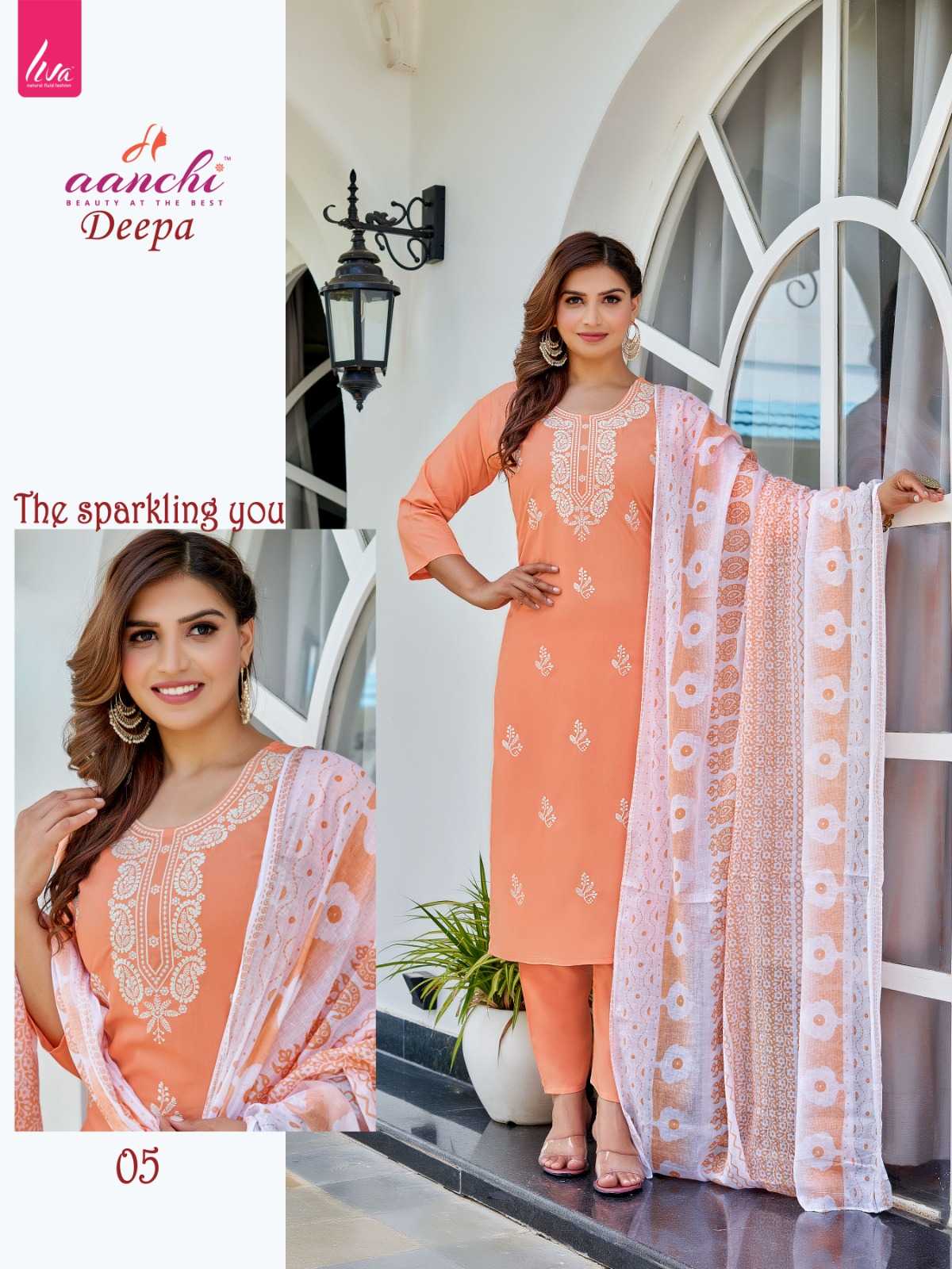 Aanchi Deepa Kurti Wholesale catalog