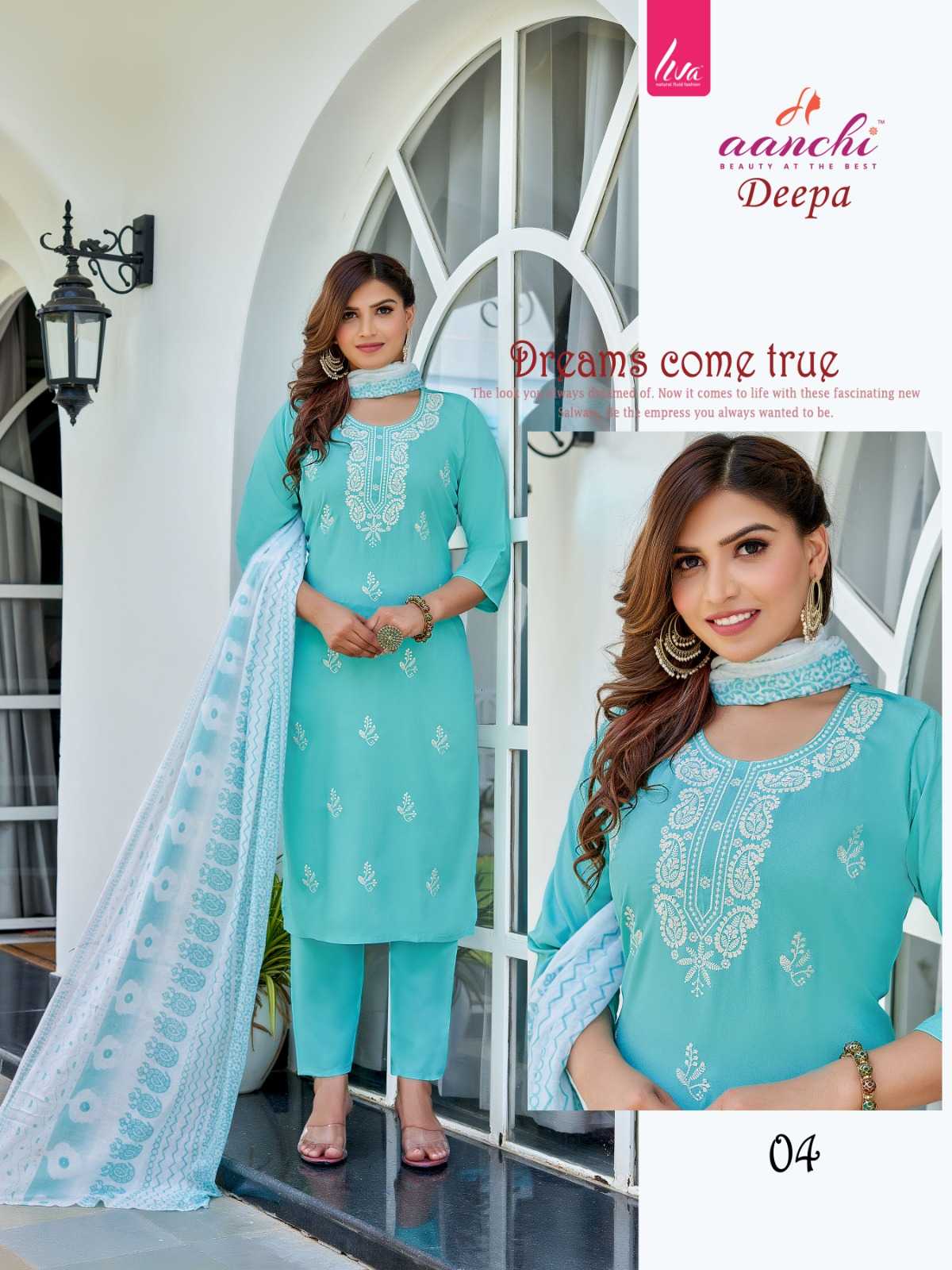 Aanchi Deepa Kurti Wholesale catalog