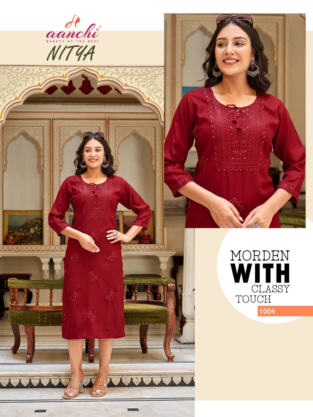 Aanchi NITYA Kurti Wholesale catalog