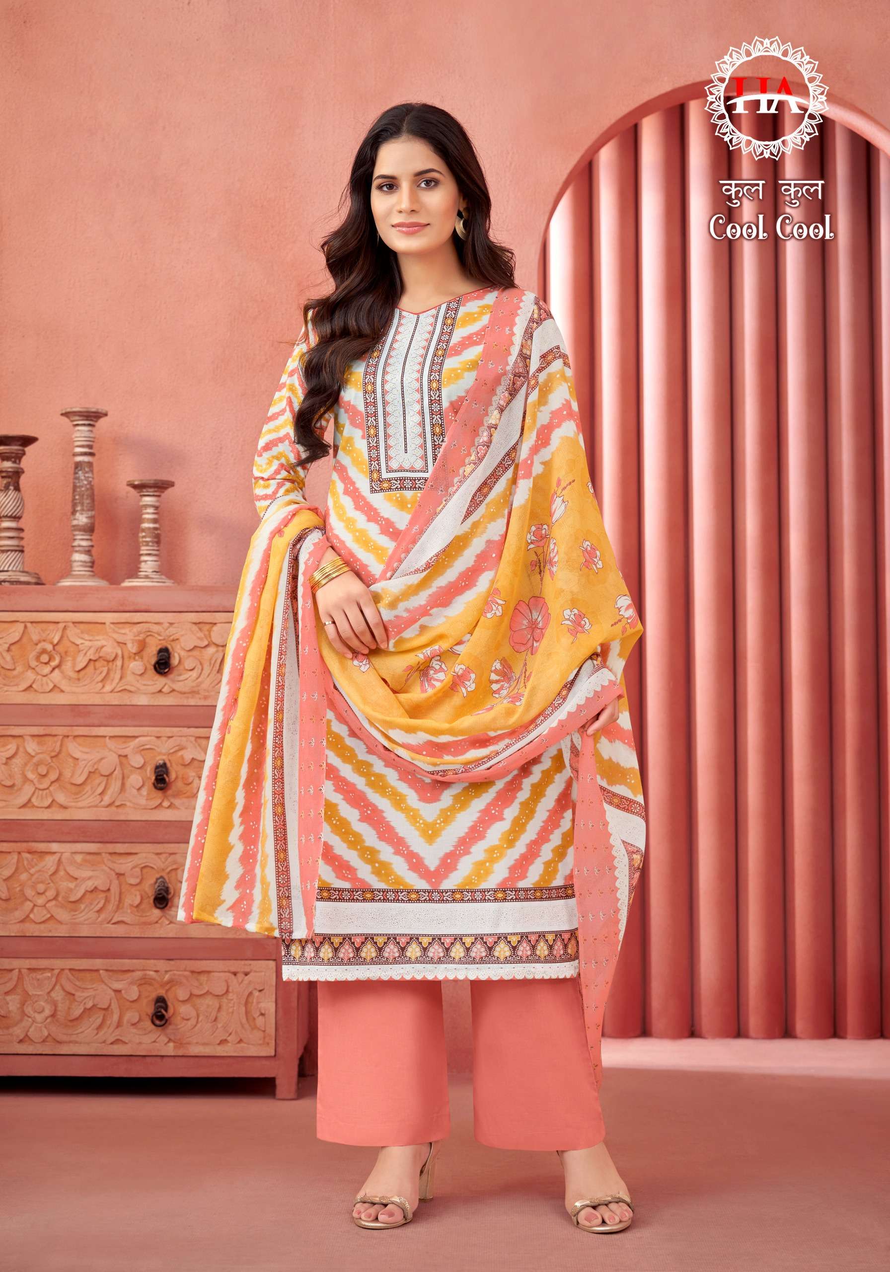 Alok Suit COOL COOL Dress Materials Wholesale catalog