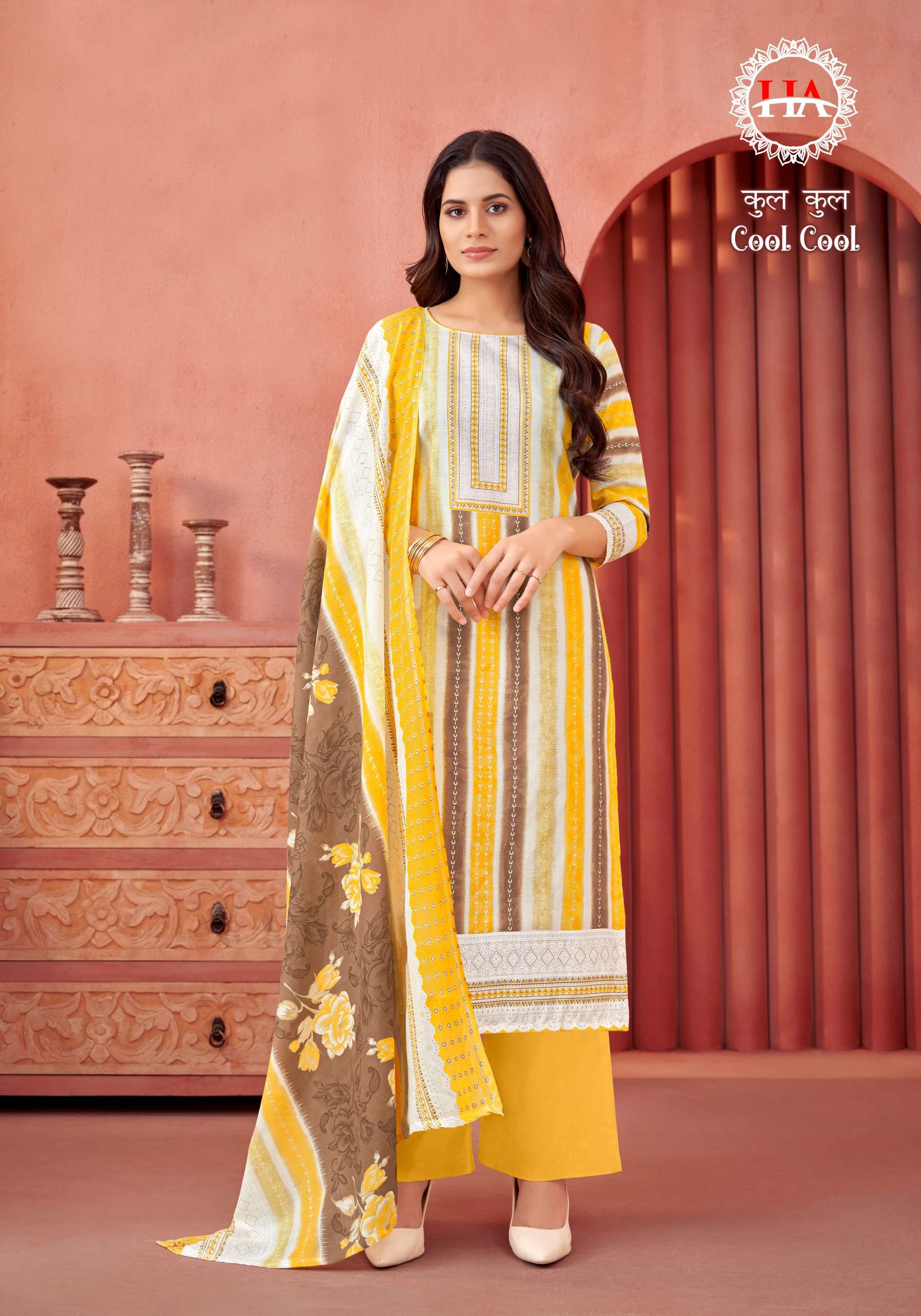 Alok Suit COOL COOL Dress Materials Wholesale catalog