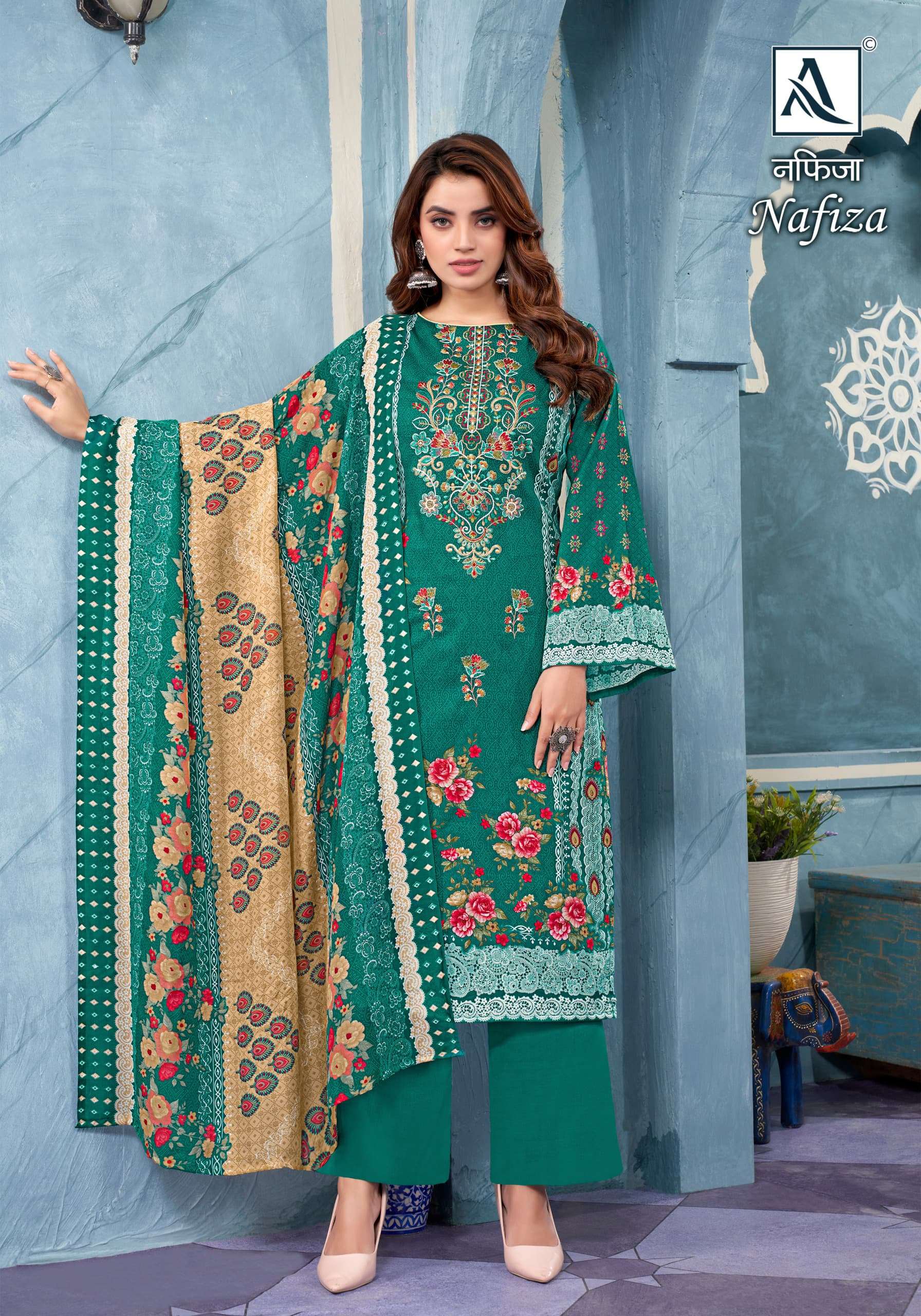 Alok Suit NAFIZA salwar kameez Wholesale catalog
