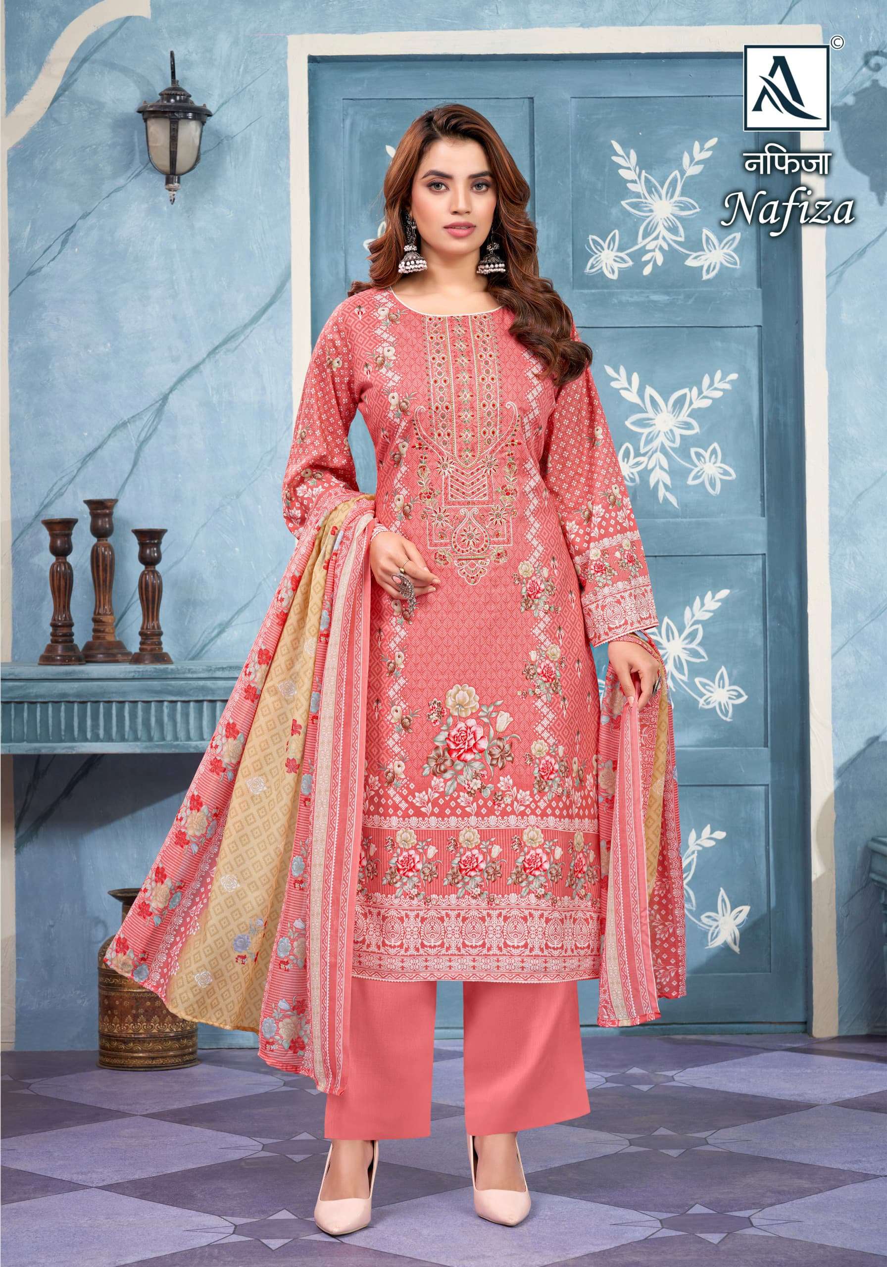 Alok Suit NAFIZA salwar kameez Wholesale catalog