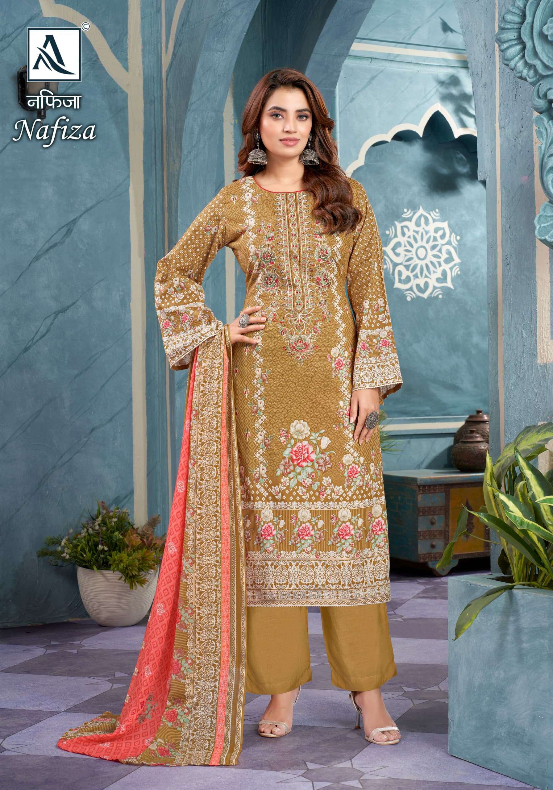 Alok Suit NAFIZA salwar kameez Wholesale catalog