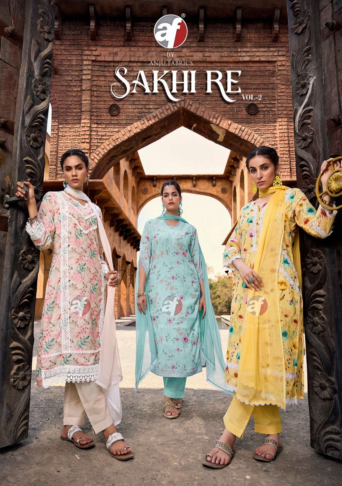 Anju Fabrics Sakhi Re vol -2 Kurti Wholesale catalog