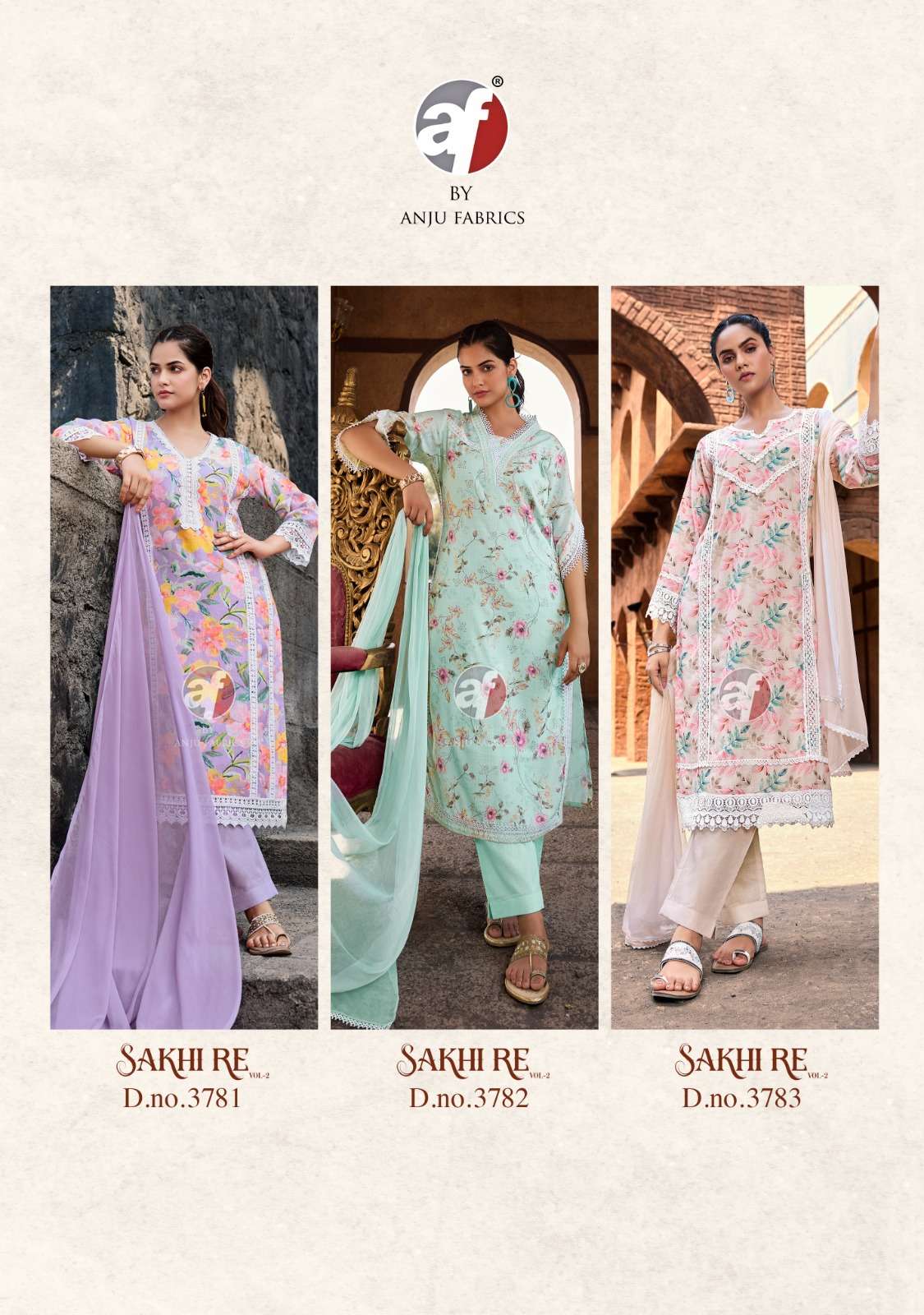 Anju Fabrics Sakhi Re vol -2 Kurti Wholesale catalog