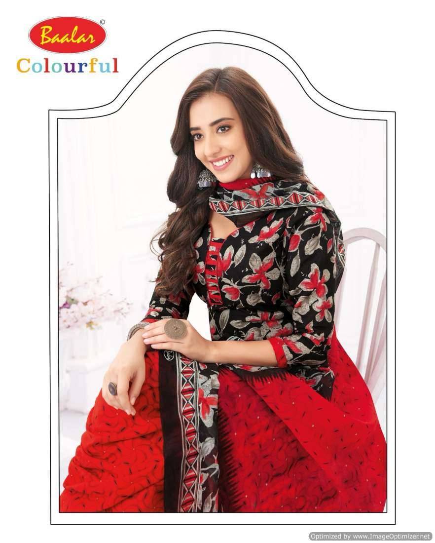 Baalar Colourful Vol-21 – Dress Material - Wholesale Catalog