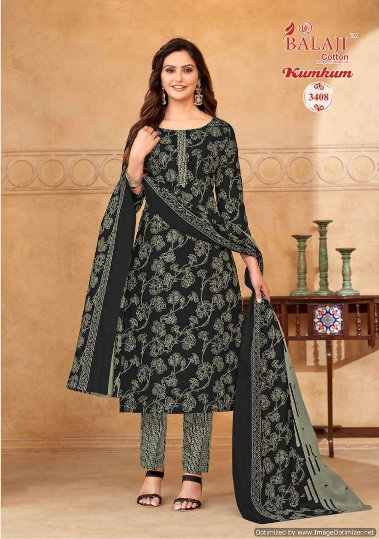 Balaji Kumkum Vol-34 – Dress Material - Wholesale Catalog