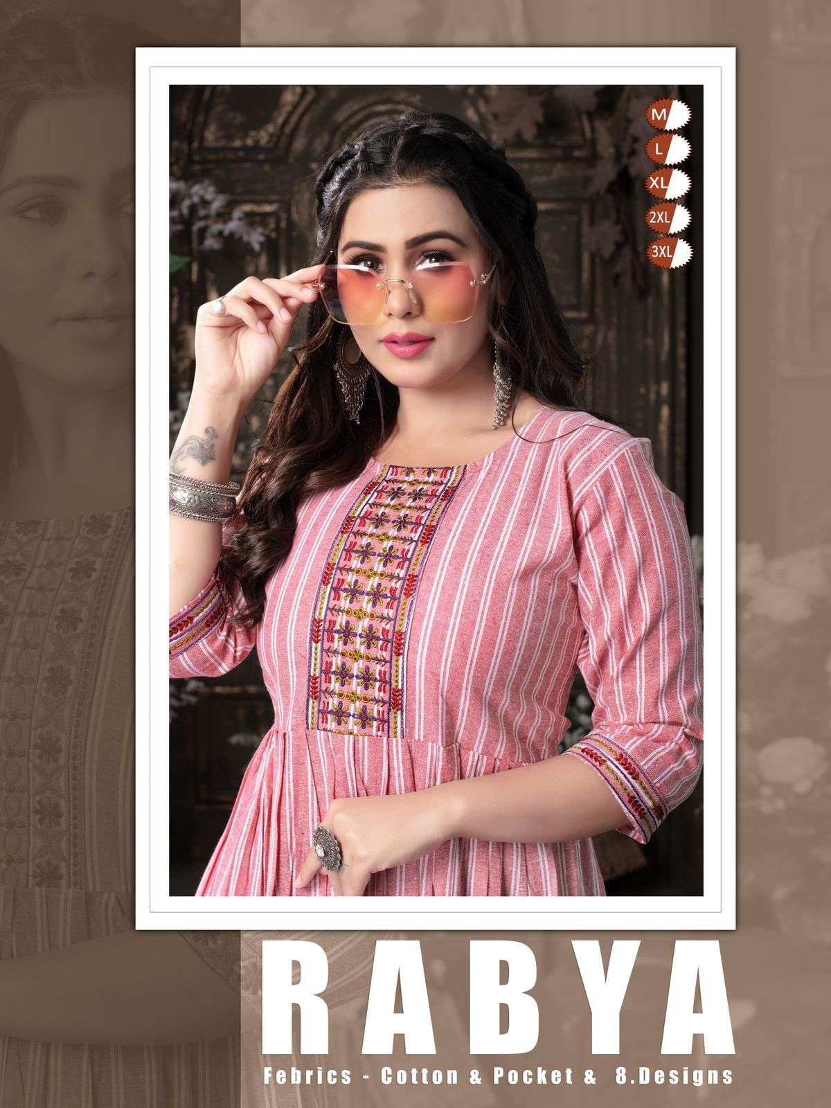 BEAUTY QUEEN RABYA Kurti Wholesale catalog