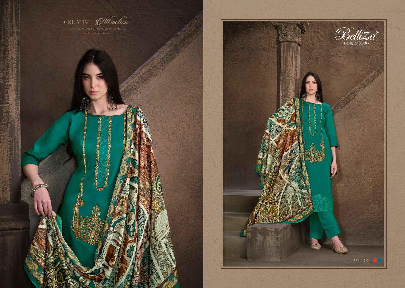 Belliza Jashn E Ishq Vol 7 Cotton Embroidered Dress Material Wholesale catalog