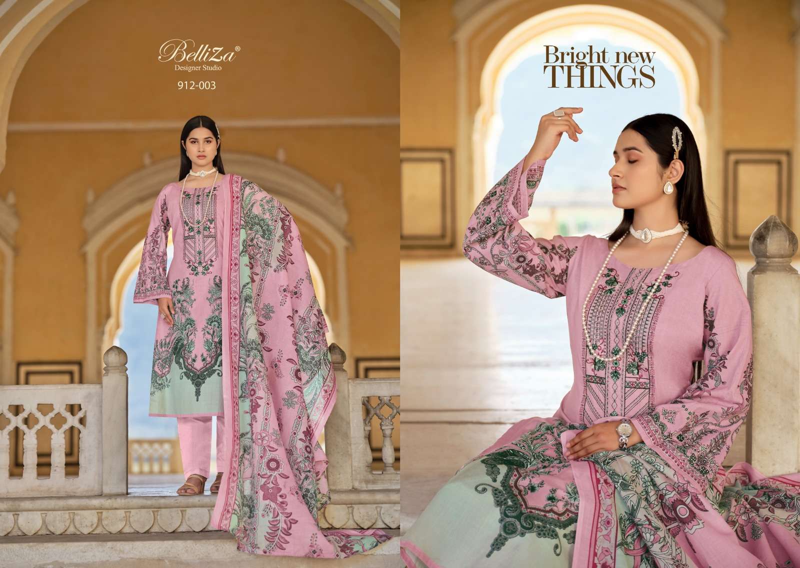 Belliza Naira Vol 49 Cotton Digital Printed Dress Material Wholesale catalog