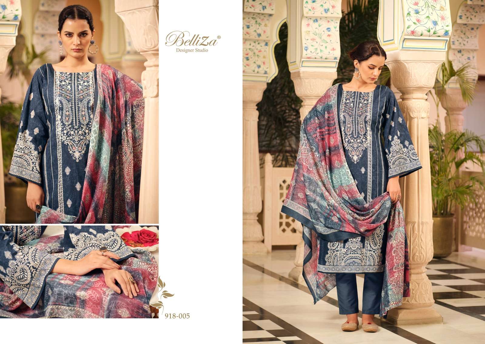 Belliza Naira Vol 51 Cotton Digital Printed Dress Material Wholesale catalog