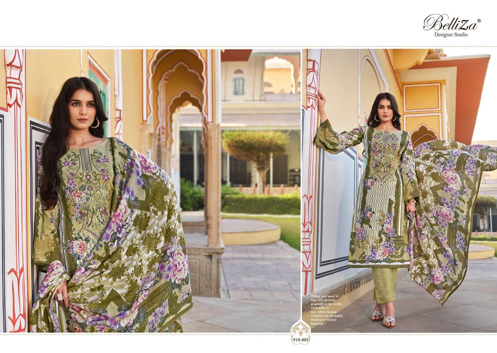 Belliza Naira Vol 52 Cotton Digital Printed Dress Material Wholesale catalog