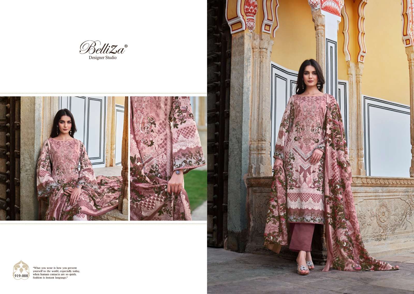 Belliza Naira Vol 52 Cotton Digital Printed Dress Material Wholesale catalog