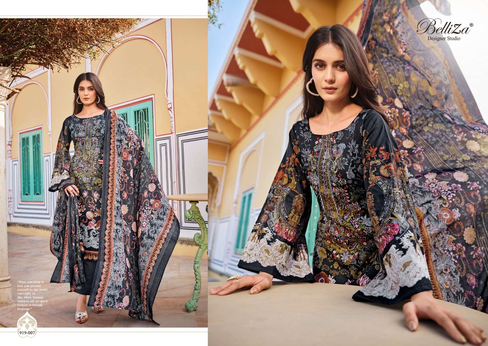 Belliza Naira Vol 52 Cotton Digital Printed Dress Material Wholesale catalog