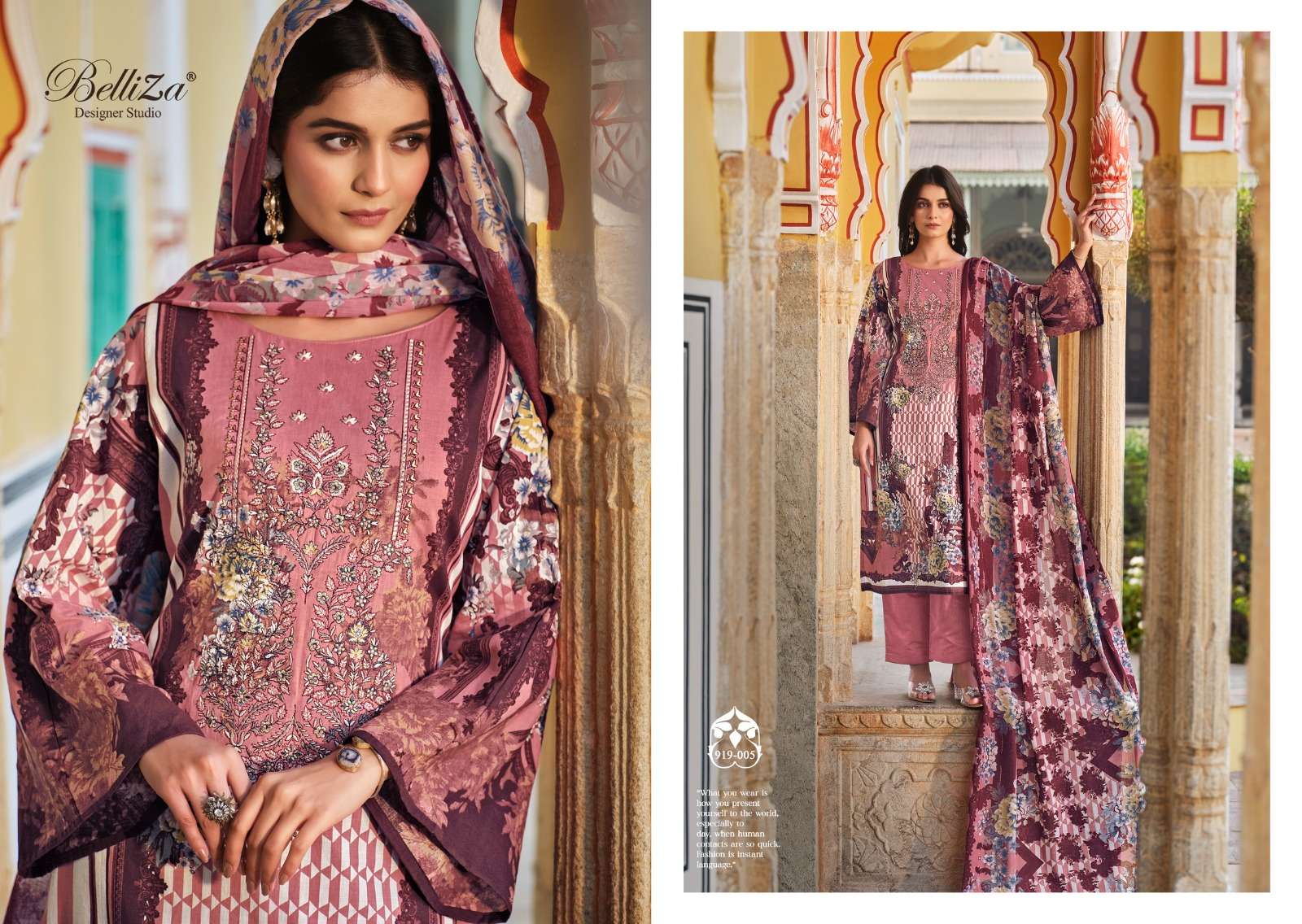 Belliza Naira Vol 52 Cotton Digital Printed Dress Material Wholesale catalog