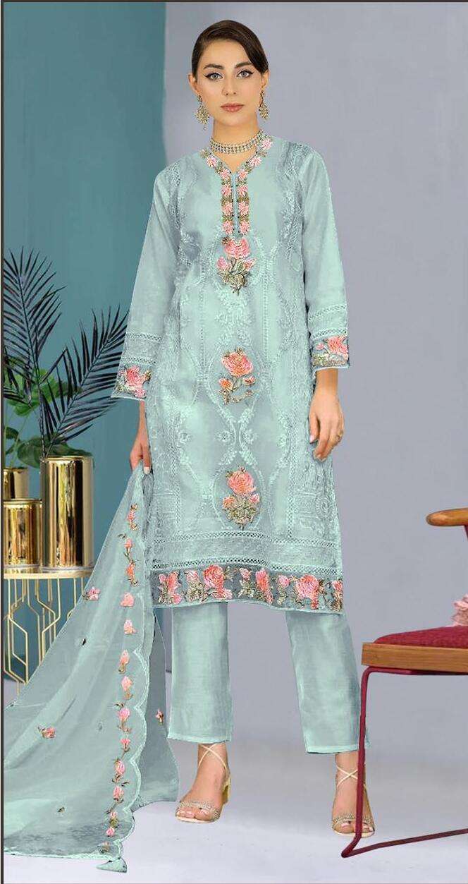 Bilqis B 57 A To D Georgette Pakistani Suit Wholesale catalog