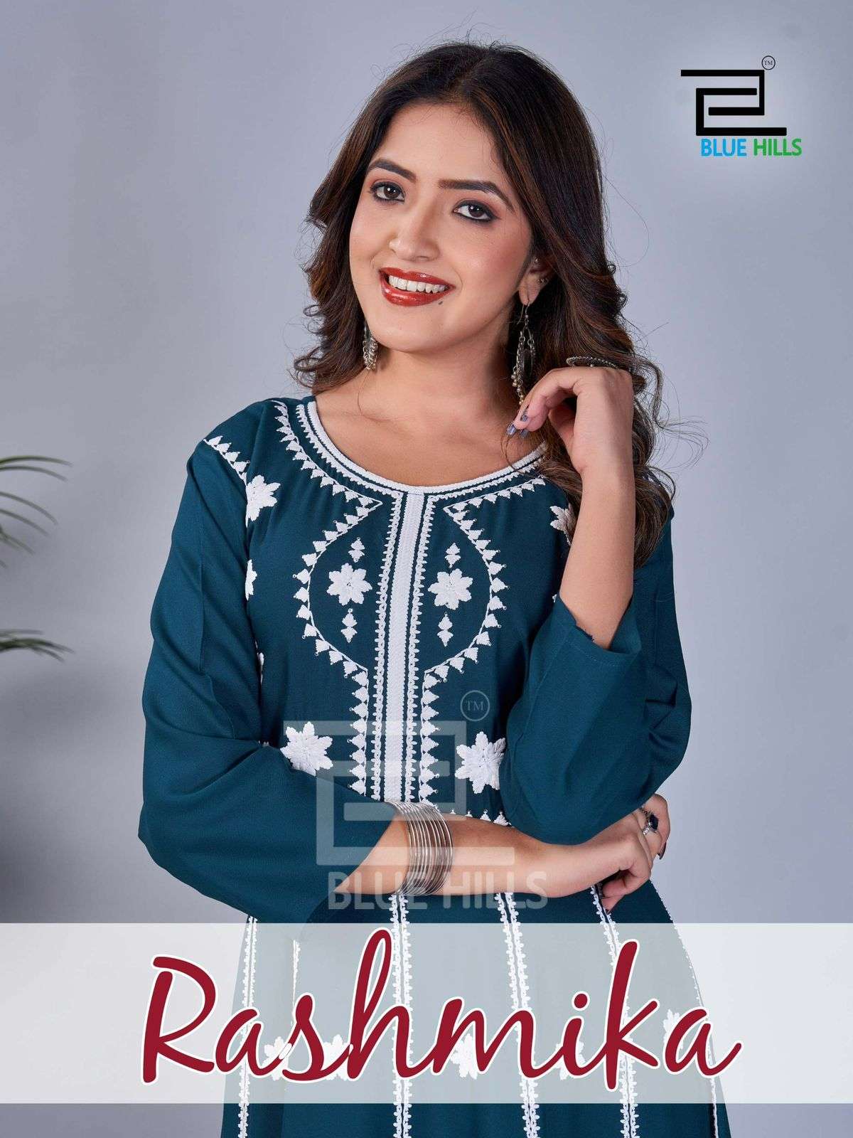 Blue Hills RASHMIKA Kurti Wholesale catalog