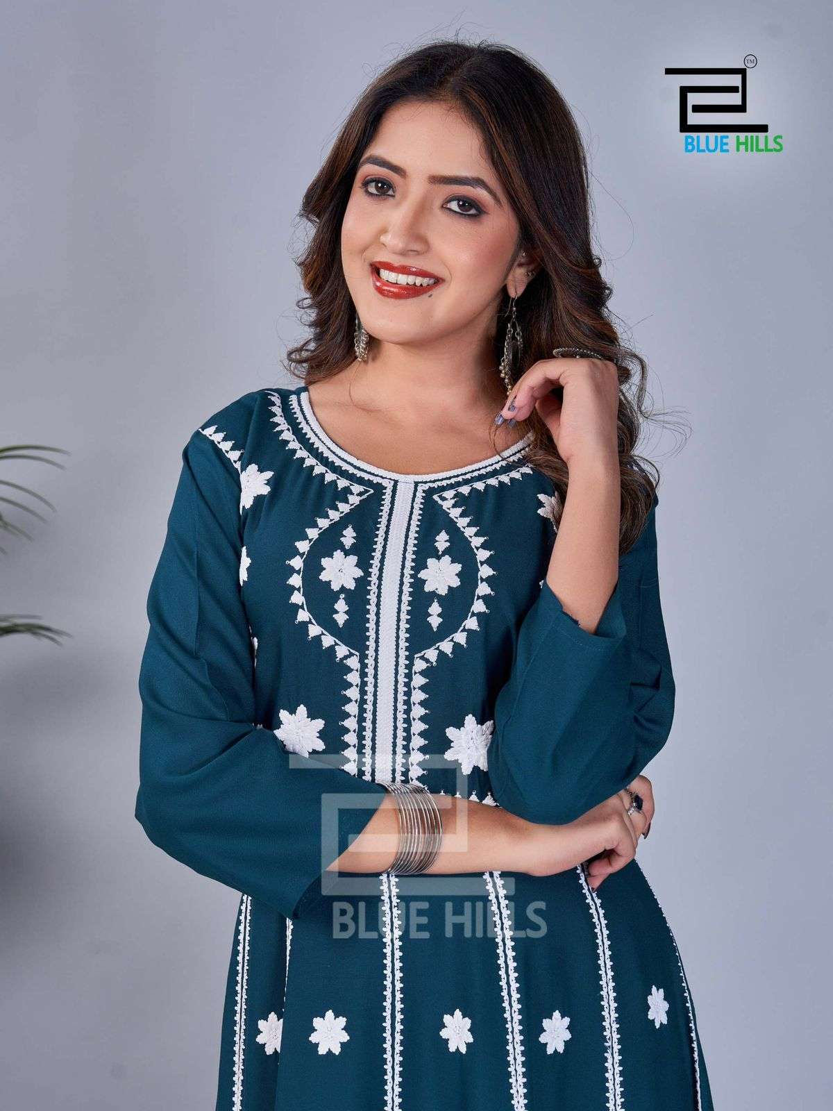 Blue Hills RASHMIKA Kurti Wholesale catalog