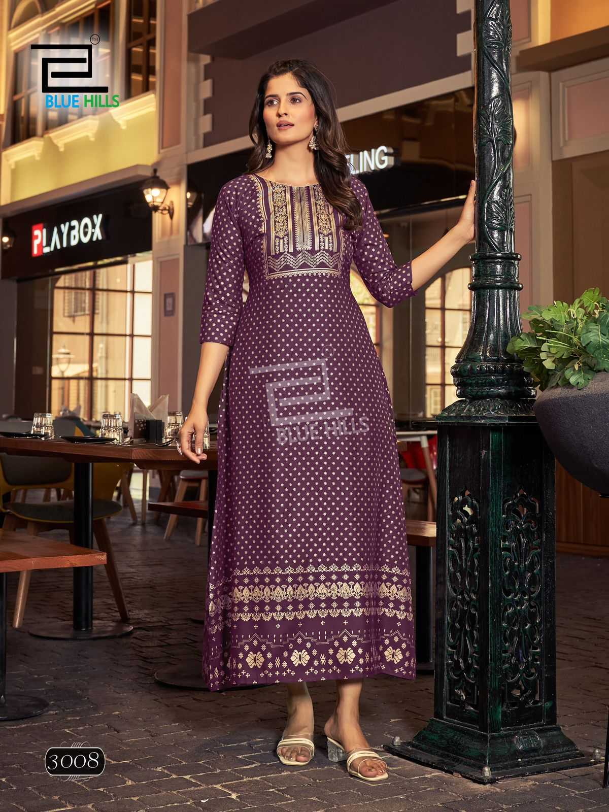 BLUE HILLS Reels VOL 3  Kurti Wholesale catalog