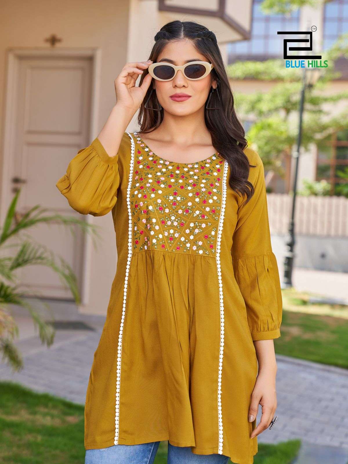 Blue Hills SOFIA VOL 5 Kurti Wholesale catalog